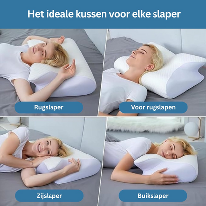 ALIGN-SLEEP CUSHION™ | OPTIMALE ONDERSTEUNING BIJ ELKE HOUDING