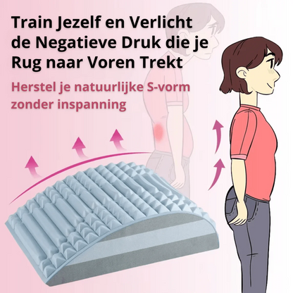 COREALIGN™ CUSHION | DIEPE DECOMPRESSIE ZONDER PIJN