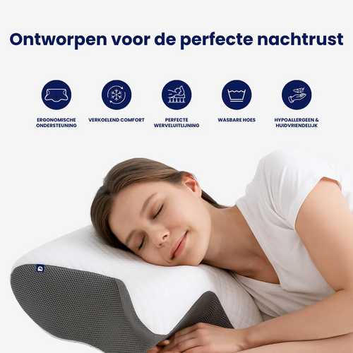 ALIGN-SLEEP CUSHION™ | OPTIMALE ONDERSTEUNING BIJ ELKE HOUDING