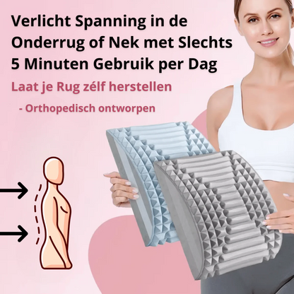 COREALIGN™ CUSHION | DIEPE DECOMPRESSIE ZONDER PIJN